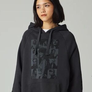 TAYLOR SWIFT Official Merchandise Black on Black Hoodie The Eras Tour US Tour